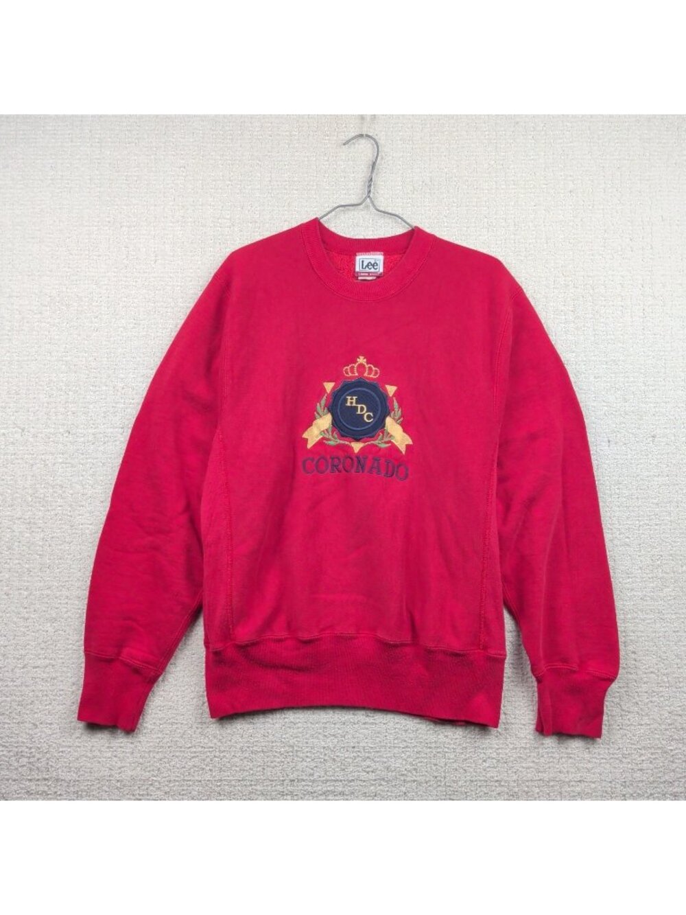 Vintage Hotel del Coronado HDC Lee Crewneck Sweatshirt San Diego California Sz M